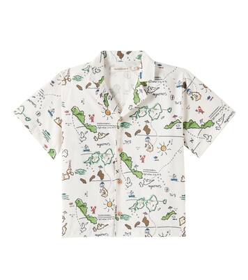 Arkoi printed cotton shirt | The New Society