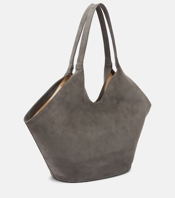 Phantom Large suede tote bag | Aesther Ekme