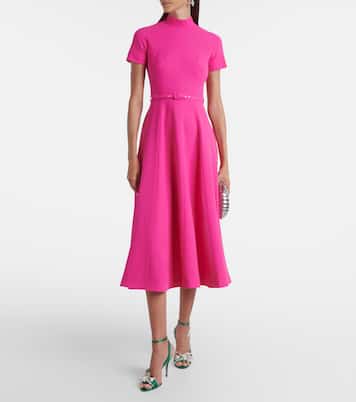 Camilla belted wool midi dress | Emilia Wickstead