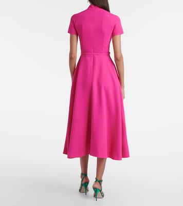Camilla belted wool midi dress | Emilia Wickstead