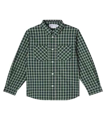 Checked cotton shirt  | Bonpoint