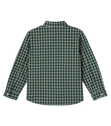 Checked cotton shirt  | Bonpoint