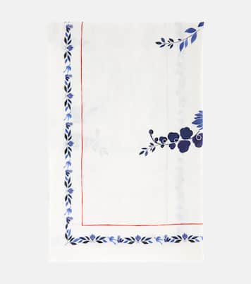 Nappe Large en lin à fleurs | La DoubleJ