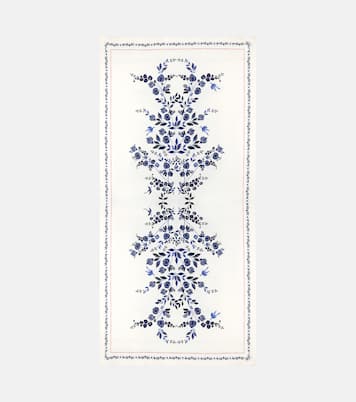 Tischdecke Wildbird Placée Blu Large  | La DoubleJ