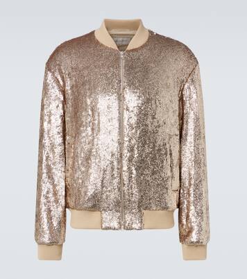 Sequined bomber jacket | Dries Van Noten
