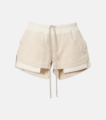 Fog cotton and linen Bermuda shorts | Rick Owens