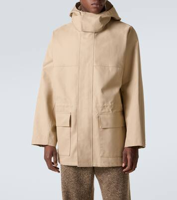 Jacke aus Baumwoll-Gabardine | Auralee