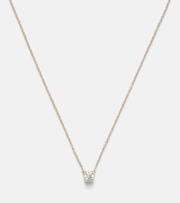 Halskette Essential aus 14kt Gelbgold (585/1000) mit Diamanten | Stone and Strand