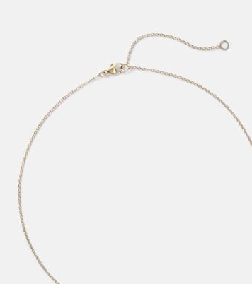 Halskette Essential aus 14kt Gelbgold (585/1000) mit Diamanten | Stone and Strand