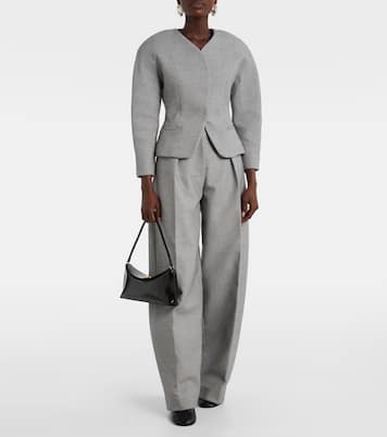 Weite Hose Curvo aus Baumwolle und Wolle | Jacquemus
