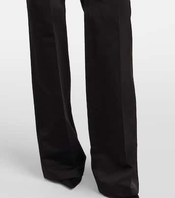 Cotton and silk flared pants | Magda Butrym