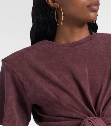 Cropped-Top aus einem Baumwollgemisch | Magda Butrym