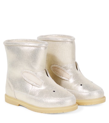Xelly metallic leather boots | Donsje
