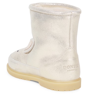 Xelly metallic leather boots | Donsje