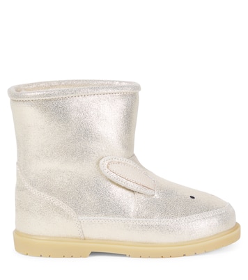 Xelly metallic leather boots | Donsje