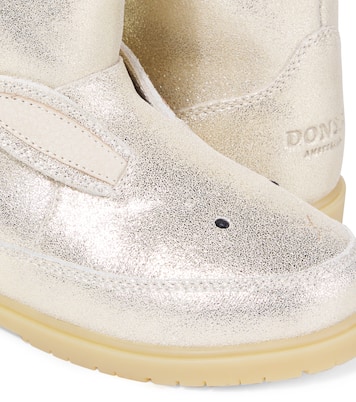 Xelly metallic leather boots | Donsje