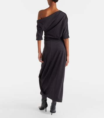 Twisted Hem jersey midi dress | Lemaire
