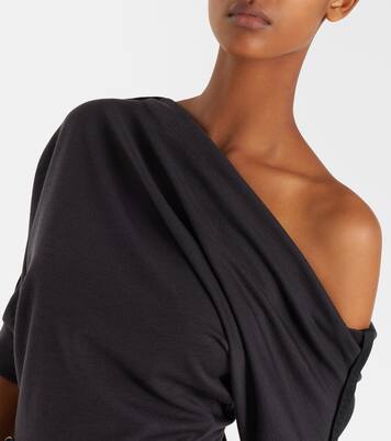 Twisted Hem jersey midi dress | Lemaire