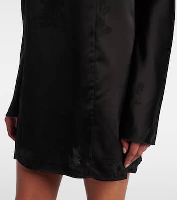 Miniabito con ruches e schiena scoperta | Ganni