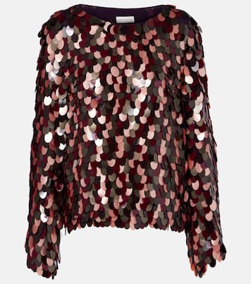 Top con paillettes | Dries Van Noten