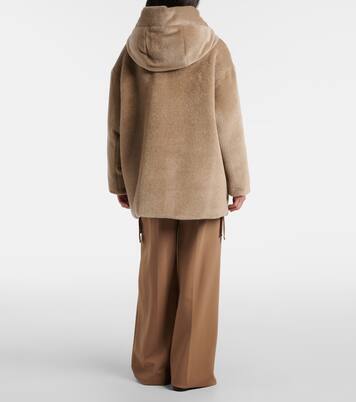 Olivia reversible alpaca and wool down jacket | Max Mara