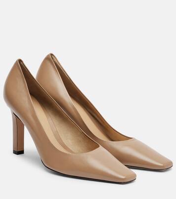 Carla 80 leather pumps | The Row