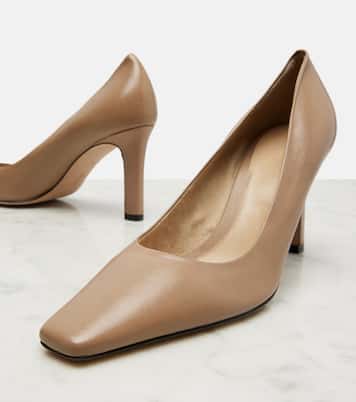 Carla 80 leather pumps | The Row
