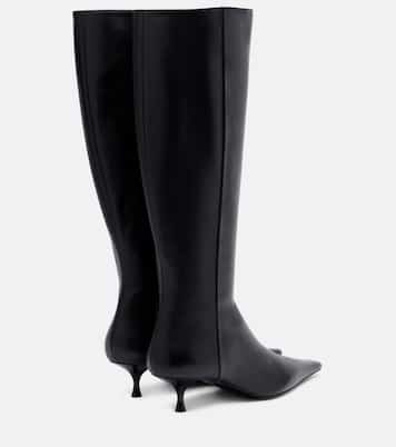 Botas altas Pointy 45 de piel | Victoria Beckham