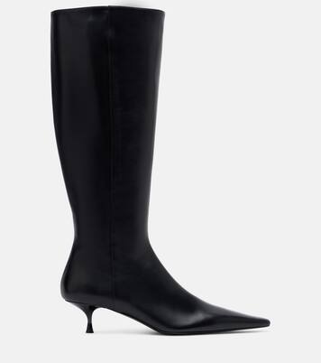 Botas altas Pointy 45 de piel | Victoria Beckham