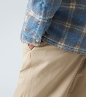 Plaid wool-blend flannel shirt | Polo Ralph Lauren