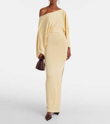 Silk-blend maxi dress | Aya Muse