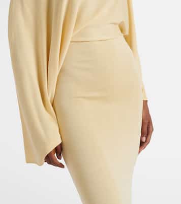 Silk-blend maxi dress | Aya Muse