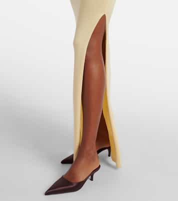 Silk-blend maxi dress | Aya Muse