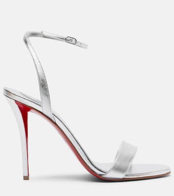 Sandales Miss Z 100 en cuir métallisé | Christian Louboutin