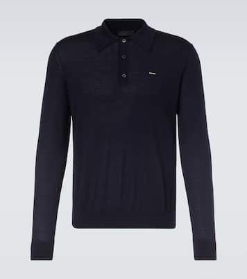Polopullover aus Schurwolle | Prada