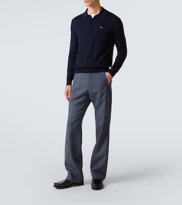 Polopullover aus Schurwolle | Prada