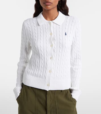Cárdigan trenzado de algodón | Polo Ralph Lauren