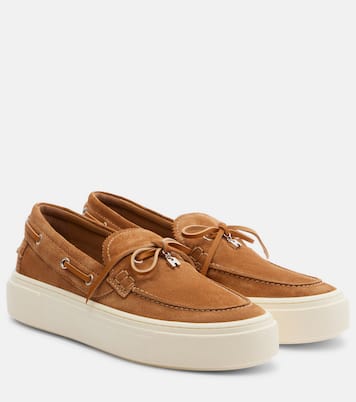 Suede boat shoes | Hogan