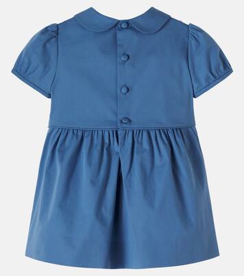 Baby cotton-blend dress | Gucci Kids
