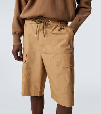 Short cargo en popeline de coton | Moncler