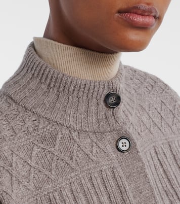 Amory cable-knit wool-blend cardigan | Altuzarra