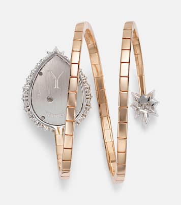 Y-Momento 18kt gold (750/1000) watch with diamonds | Yeprem