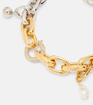 XL Link embellished chain necklace | Rabanne