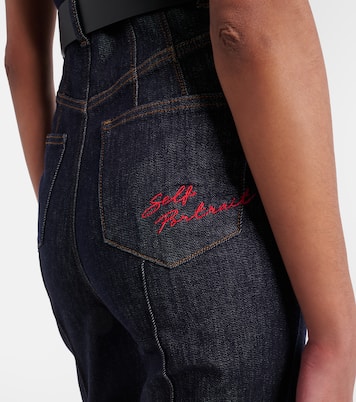 Jumpsuit aus Denim | Self-Portrait