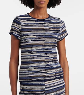 White Label Veya T-Shirt aus Strick | Proenza Schouler