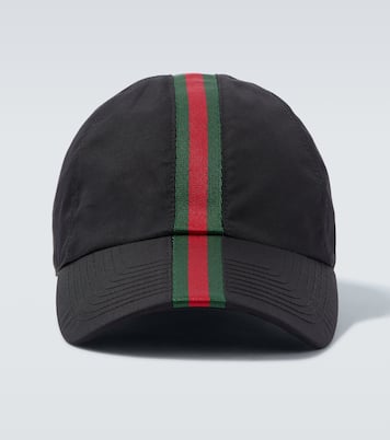Casquette Web Stripe en toile | Gucci