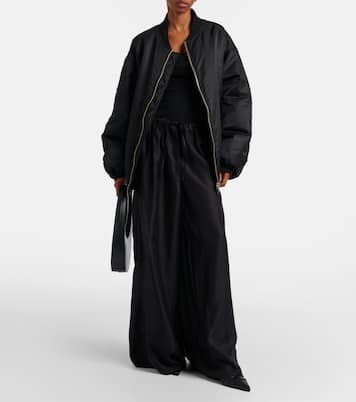 Gathered wide-leg pants | Entire Studios