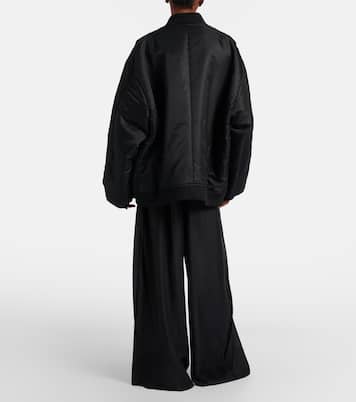 Gathered wide-leg pants | Entire Studios