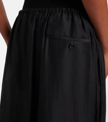 Gathered wide-leg pants | Entire Studios