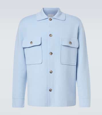 Wool and cashmere overshirt | Allude